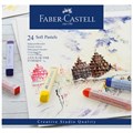 Пастель Faber-Castell "Soft pastels", 24 цвета, картон. упаковка R285949 - фото 559386