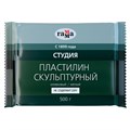 Пластилин скульптурный Гамма "Студия", оливковый, мягкий, 500г, пакет R153217 - фото 562640