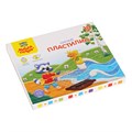 Пластилин Мульти-Пульти "Енот в сказке", 10 цветов, 120г, со стеком, картон R328894 - фото 563127