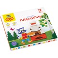 Пластилин Мульти-Пульти "Енот в сказке", 12 цветов, 144г, со стеком, картон R328896 - фото 563145