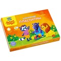 Пластилин Мульти-Пульти "Приключения Енота", 08 цветов, 160г, со стеком, картон R236481 - фото 563216