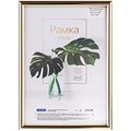 Рамка пластиковая 21*30см, OfficeSpace "Basic", небьющееся стекло, золото R328812 - фото 565966