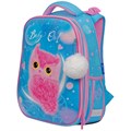 Ранец Berlingo Expert "Plush Owl" 37*28*16см, 2 отделения, 2 кармана, анатомическая спинка R313304 - фото 566871