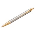 Ручка шариковая Parker "IM Premium Warm Silver GT" синяя, 1,0мм, кнопочн., подарочная упаковка R246617 - фото 572307