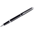 Ручка-роллер Waterman "Hemisphere Black PT" черная, 0,8мм, подарочная упаковка R180952 - фото 573193