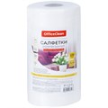 Салфетки универсальные OfficeClean, вискоза, 25*30см, 125шт., в рулоне, 45г/м2 R298909 - фото 575586