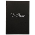 Скетчбук 100л., А4 Clairefontaine "Graf Book 360°", на сшивке, 100г/м2 R303734 - фото 576225