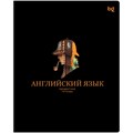 Тетрадь предметная 48л. BG "Информационное поле" - Английский язык, soft-touch ламинация, выб. лак R374852 - фото 600810