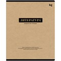 Тетрадь предметная 48л. BG "Крафт" - Литература, матовая ламинация R374839 - фото 600944