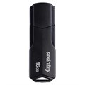 Память Smart Buy "Clue"  16GB, USB 2.0 Flash Drive, черный R376297 - фото 603617