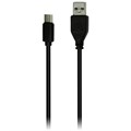 Кабель Smartbuy iK-3112, USB - Type-C, 2A output, 1м, черный R337154 - фото 609061