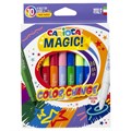 Фломастеры меняющие цвет Carioca "Color Change. Magic", 09цв.+1, 10шт., картон, европодвес R231842 - фото 612060