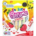 Фломастеры-штампы двусторонние Carioca "Perfume Stamps", 08цв., ароматизированные, смываемые, картон R302281 - фото 612062