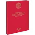 Папка "Выпускная квал. работа на степень бакалавра" А4, ArtSpace, бумвинил, гребешки/сутаж, без листов, красная R257942 - фото 612193