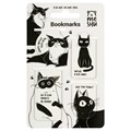 Закладки магнитные для книг, 4шт., MESHU "Meme cat", соф-тач R365936 - фото 619943