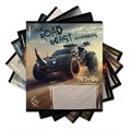 Тетрадь школьная ученическая ErichKrause Road Beast, 18 листов, клетка, выборочный УФ-лак (в плёнке по 10 шт.)_MIX-PACK EK63268 - фото 631421