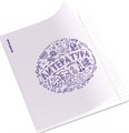 Тетрадь общая ученическая с пластиковой обложкой на скобе ErichKrause Chaos, Литература, 48 листов, линейка EK59457 - фото 636164