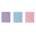 Тетрадь общая ученическая с пластиковой обложкой на скобе ErichKrause Pastel ассорти, Химия, 48 листов, клетка EK59701 - фото 636636