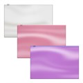 Zip-пакет пластиковый ErichKrause Glossy Candy, B5, полупрозрачный, ассорти (в пакете по 12 шт.) EK54988 - фото 637151