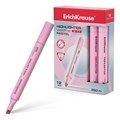 Текстмаркер ErichKrause Visioline V-17 Pastel, цвет чернил розовый (в коробке по 12 шт.) EK56021 - фото 640323