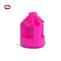 Подставка настольная вращающаяся пластиковая ErichKrause® Mini Desk, Neon Solid, розовая EK51474 - фото 640895