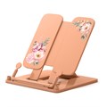 Подставка для книг пластиковая ErichKrause Pastel Bloom, персиковый EK61542 - фото 641476