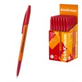 Ручка шариковая ErichKrause Slender Stick Orange 0.7, Super Glide Technology, цвет чернил красный (в коробке по 50 шт.) EK63091 - фото 645806