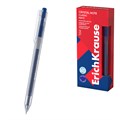 Ручка гелевая автоматическая ErichKrause Crystal Note Matic Classic 0.5, цвет чернил синий (в коробке по 12 шт.) EK63121 - фото 646188