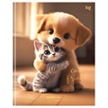 Дневник 1-11 кл. 48л. (ЛАЙТ) BG "Cute friends", глянцевая ламинация, тиснение фольгой R376736 - фото 652307