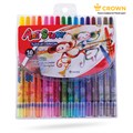 Карандаши восковые Crown "ArtStory", 16цв., выкручивающийся стержень, ПВХ, европодвес R225400 - фото 653158