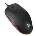 Мышь Defender Azora MB-241, USB, черный, 2btn+Roll R382593 - фото 653767