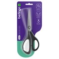 Ножницы Berlingo "Easycut 350", 18см, серые, эргономичные ручки, мягкие вставки, европодвес R326337 - фото 653920