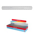 Линейка с держателем пластиковая ErichKrause Clear, 30см, прозрачный (в коробке-дисплее по 20 шт) EK49534 - фото 657376